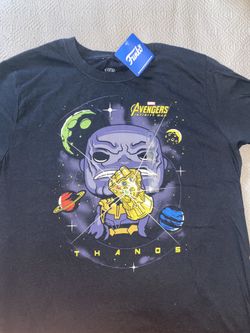 Funko Pop Tee - Thanos Sz Med