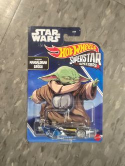 Grogu star wars hot wheel superstar speeder