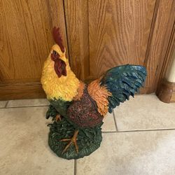 Rooster Table Sculpture 