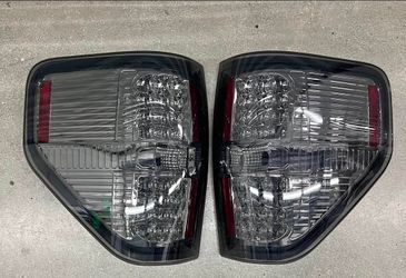 09-14 Ford F-150 LED Taillights Tail Lights Luces Traseras Calaveras Micas Faros Lamps