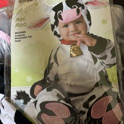 Mini Cow Halloween Costume 