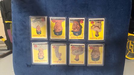 LA Dodgers 1958 Topps set of 8
