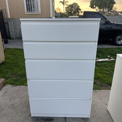 White Ikea dresser