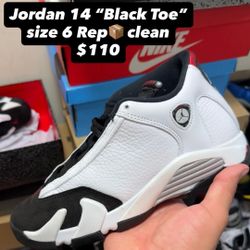 Jordan 14 Black Toe