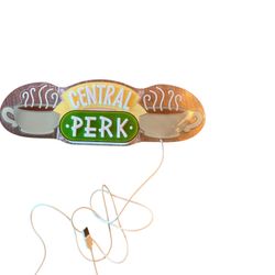 Friends Central Perk LED Neon Light Sign USB Wall Mountable NBC Coffee Shop   Add some cozy vibes to your home decor with this LED neon light sign ins