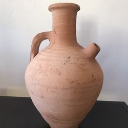 VINTAGE Handmade Terracotta Water Jug