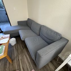 L-Shaped Sofa & coffee Table 