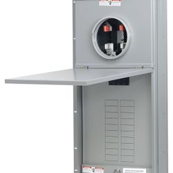 Upgrade Your Electrical System with MC2040B1200S 20 Space 40 Circuit 200 Amp Meter Load Center Combination - Surface Mount with Ring Type Coverr