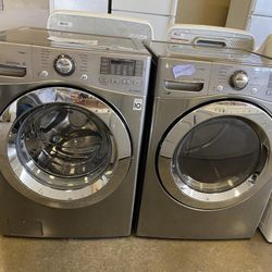 LG WASHER AND DRYER FRONT LOADED
