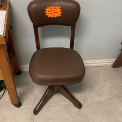 Antique Swivel Operators Chair
