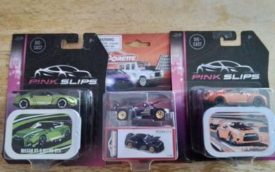 JADA PINK SLIPS NISSAN GT-R $10 EACH