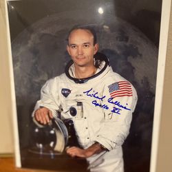 Michael Collins Apollo XI Signed Photo