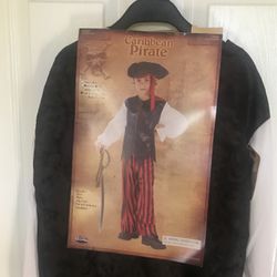 Halloween Caribbean Child Size Large 12-14 Costume New