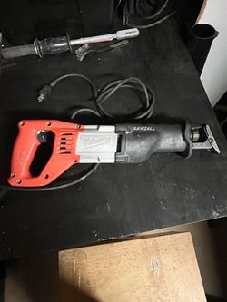 Milwaukee SAWZALL 12 Amp Reciprocating Saw Corded to