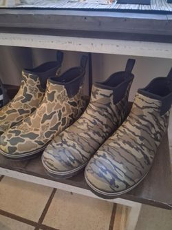 Camo for proof water or light work and 12 size or 11