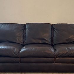 Leather Couch 