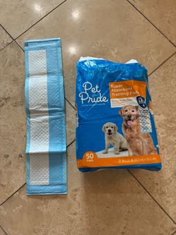 Pet Pride Super Absorbent Training Pads – $8 OBO
