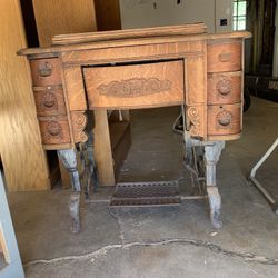 Antique Treadle Sewing Machine Base