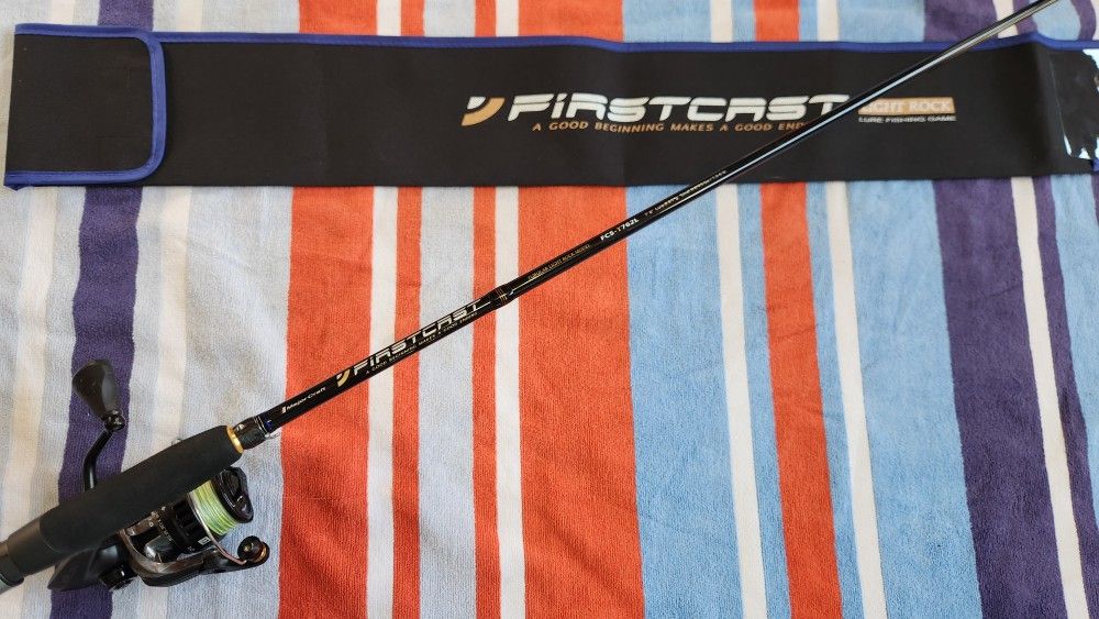 Major Craft First Cast Light Game Ajing Saltwater Spinning Combo