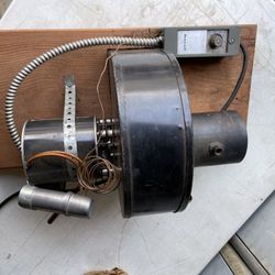 Exaust Fan Small And Working With Temp Dial And Speed Dial