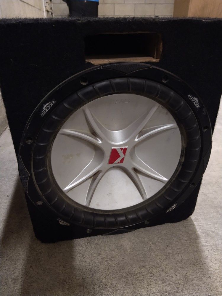 Kicker CVR 12 Inch Subwoofer In Box