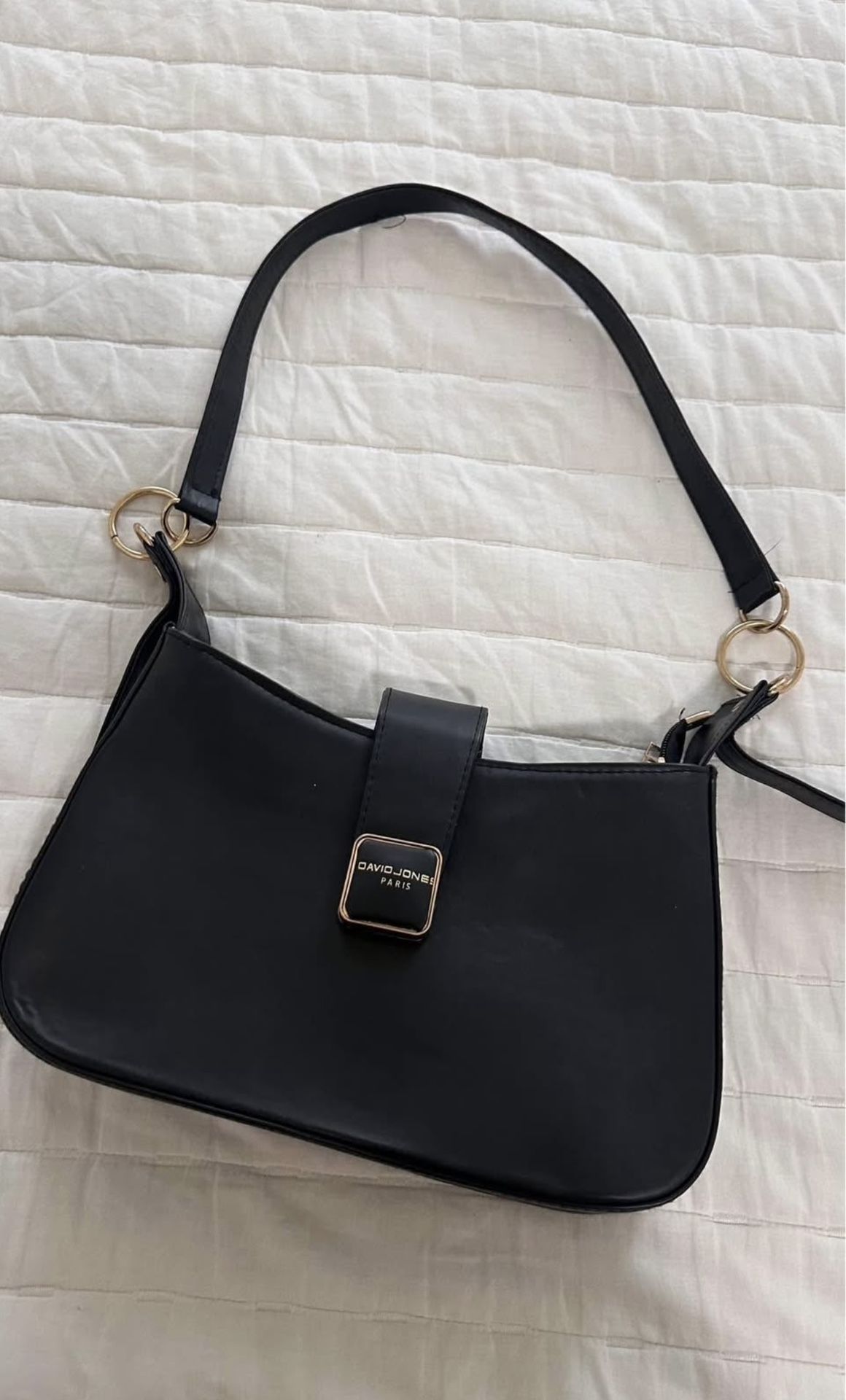 Black David Jones Shoulder Bag