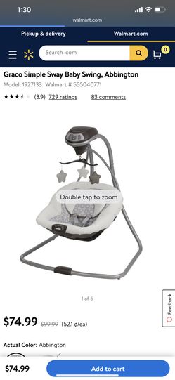 Graco swing