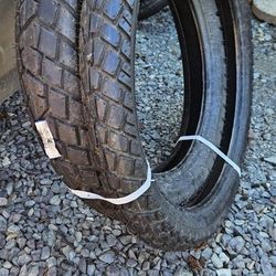 *new* Pirelli MT90 Scorpion A/T  120/80-18 Rear and Front Tire Sets