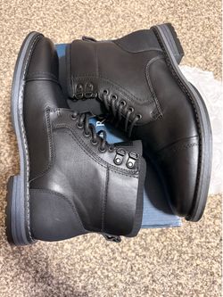 Club Room Frederick Boots - Black Sz. 10.5 M
