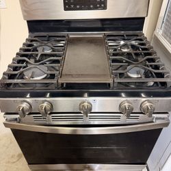 GE Stainless Gas Stove