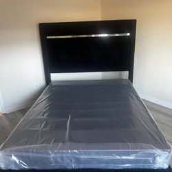 Black Queen Headboard 