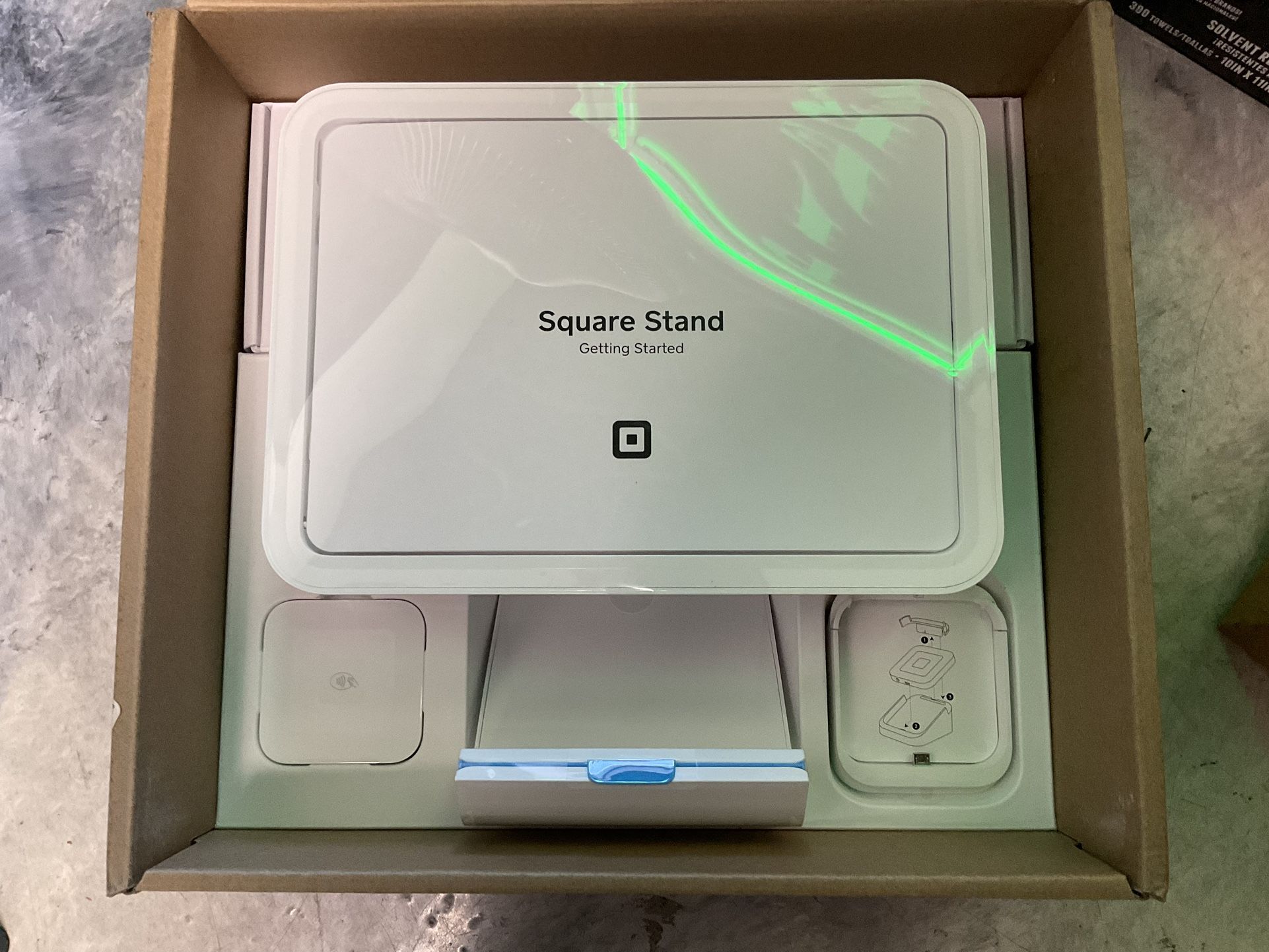 SQUARE Stand - E - Shipper - w/ Reader & Dock Bundle (2nd Generation)