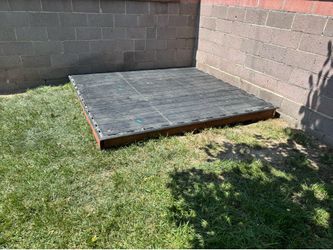 Shed foundation 8x7