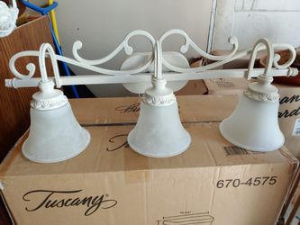 Murano glass light fixture (selling a pair)