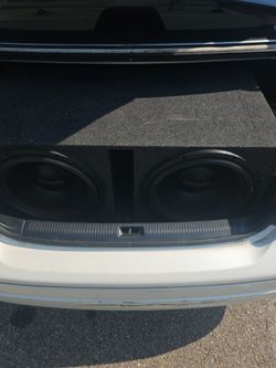 American Bass 15 Inch And 6000 Watt Ignite And 2000 Watt 