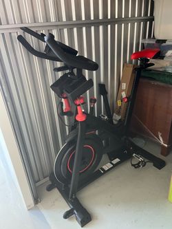 BowFlex Stationary Exercise Bike (C6) with Floor Matx