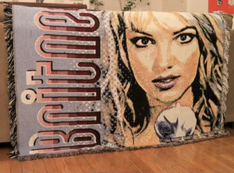 Britney Spears Woven throw Blanket