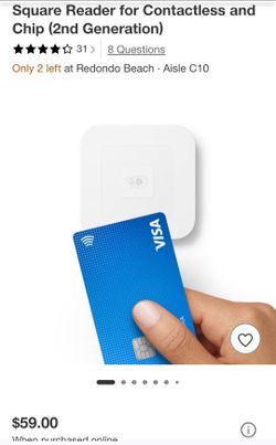 Square Reader for contactless and chip (2nd generation)