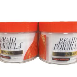 Braid Formula Medium Hold Conditioning Gel – 11 fl oz – Professional Styling Gel – Free Shipping & Pickup