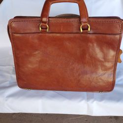 Leather Briefcase / Laptop Bag 