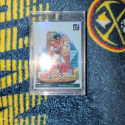 Bo Nix Downtown Rookie Card 