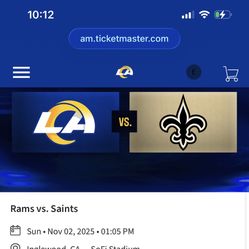 Rams Vs Saints Row 1 