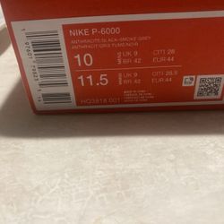 Nike P-6000 Size 10