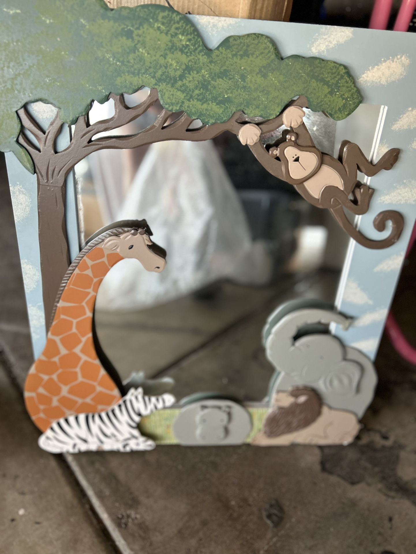 Zoo Animals Mirror