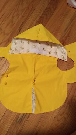 Companion road collection size medium rain coat and hat