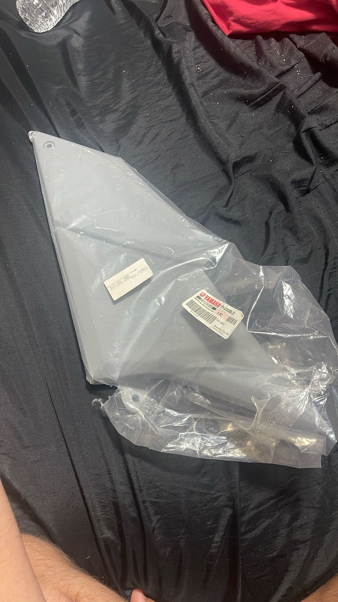 Ex Deluxe part number f3yu353b20 yamaha Grey Knee Pad