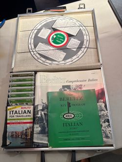 Berlitz Comprehensive Italian Language Learning Set
