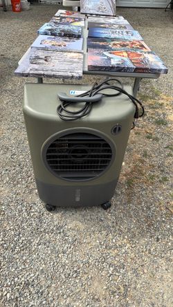 Air conditioning swamp cooler works great