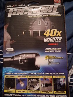 Bell and Howell Tac Light High Performance Flashlight
