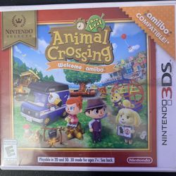 New Leaf ANIMAL CROSSING Welcome Amiibo (Nintendo 3DS) 